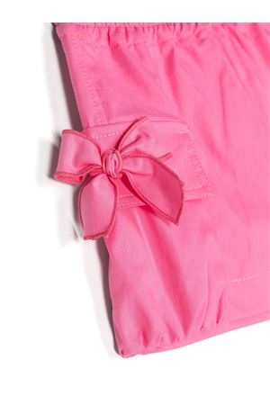 Rose pink stretch-cotton shorts MONNALISA KIDS | 37C40433010095